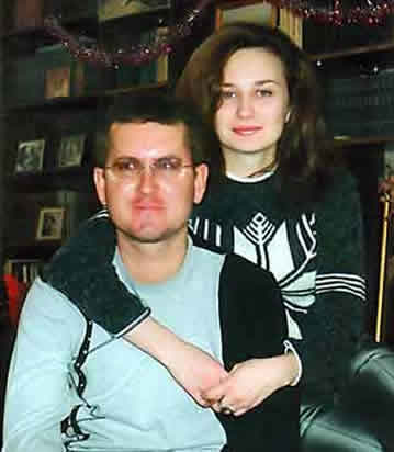 Внучка Анна с мужем Виктором. Ташкент-2008