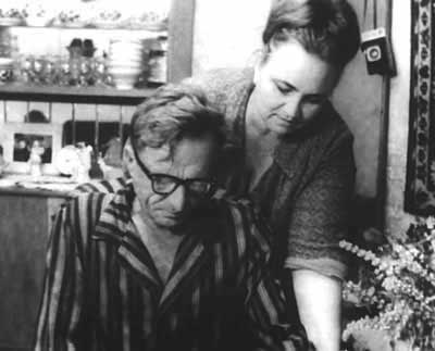 М.Ножкин с женой Раисой. Коканд-1980