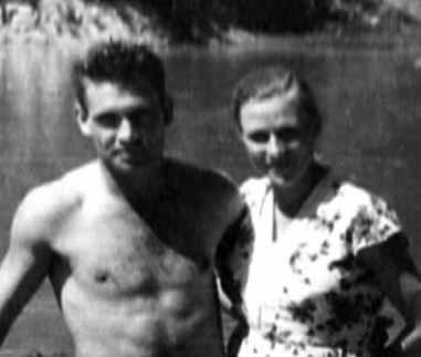 С мужем Сергеем Литвиненко. Казахстан-1961