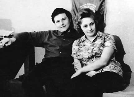 Владислав (Вадим) Баскаков с женой Альбиной